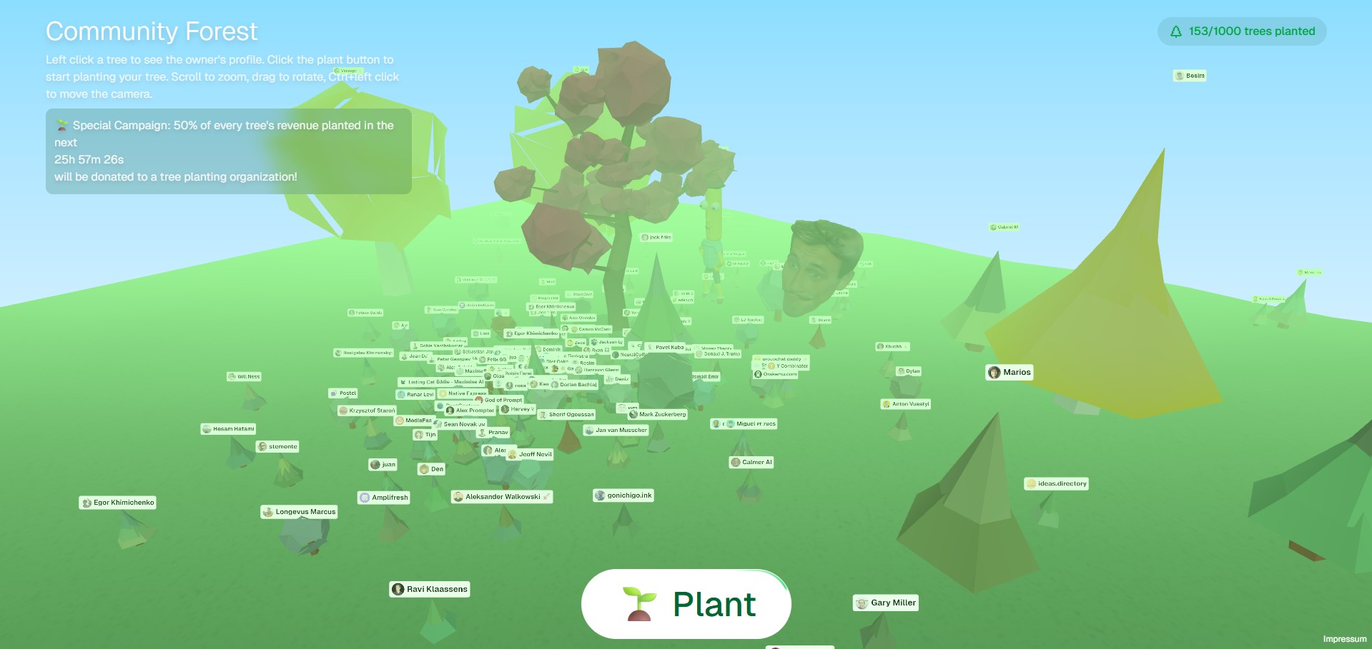 Show HN: I made a game-like directory that reforests the Earth